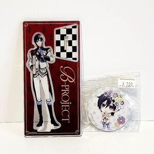 B-Project - Killer King - Teramitsu Yuduki Acrylic Stand & Can Badge Pin - Otome